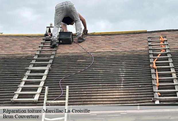 Réparation toiture  marcillac-la-croisille-19320 Brun Couverture