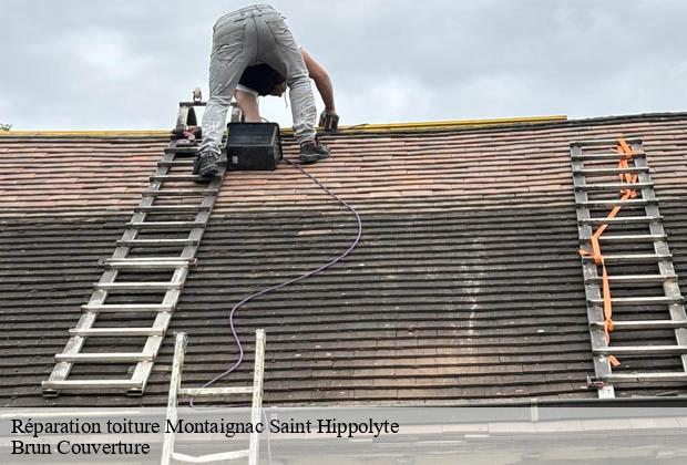 Réparation toiture  montaignac-saint-hippolyte-19300 Brun Couverture