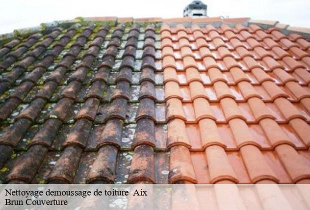 Nettoyage demoussage de toiture   aix-19200 Brun Couverture